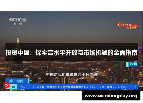 投资中国：探索高水平开放与市场机遇的全面指南